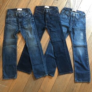 Abercrombie and Fitch Bundle/  boot cut jeans NWOT